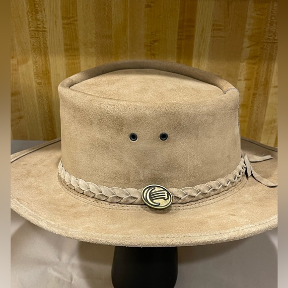 australa leading leather hat Steer Hide hand made bc hats BC Hats